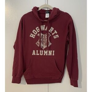 Harry Potter Movie Hogwarts Alumni Pullover Hoodie Sweatshirt Mens Small